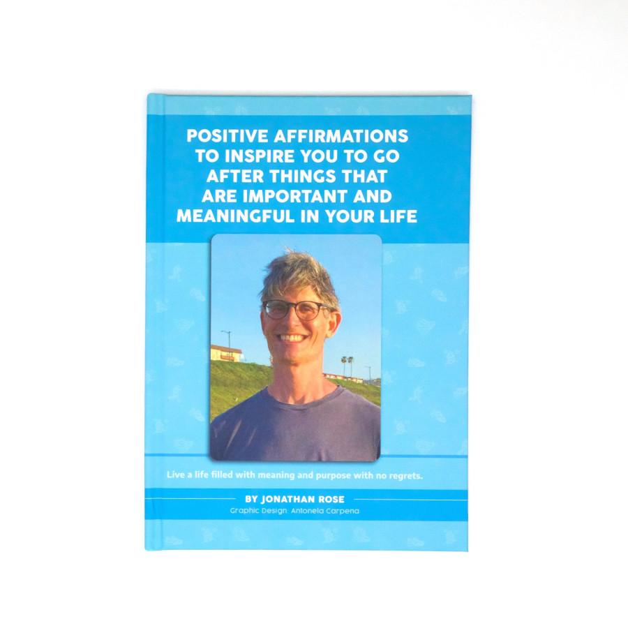 Jonathan Rose Affirmation Handbook, Hardcover Positive affirmations to inspire you to go after things that are important and meaningful in your life, front