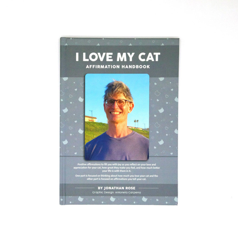 Jonathan Rose Affirmation Handbook, Hardcover I Love my Cat
