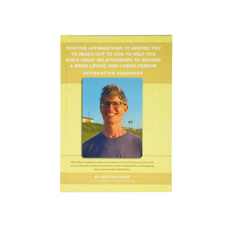 Jonathan Rose Affirmation Handbook, Hardcover Positive Affirmations to Inspire you, Front