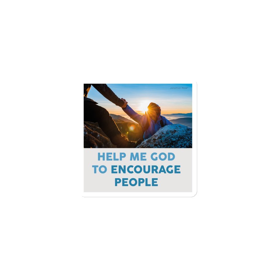 Help me God to encourage people Magnet
