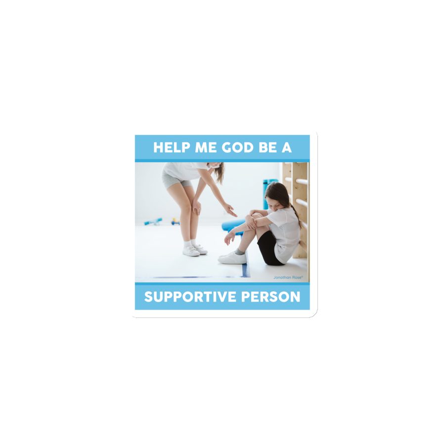 Help me God to be a supportive person Magnet