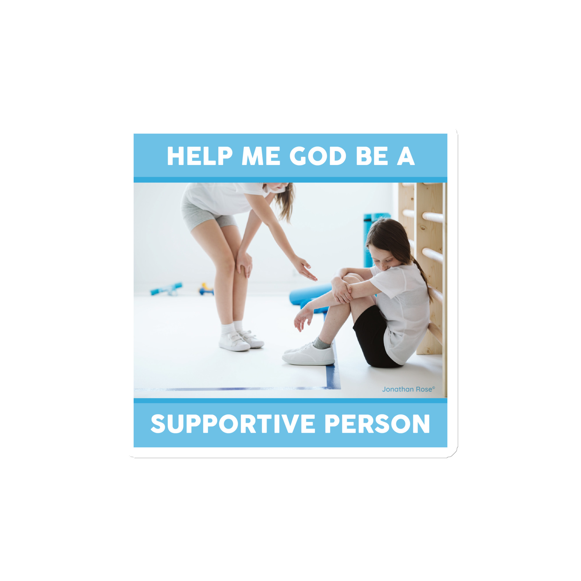 Help me God to be a supportive person Magnet - Image 2