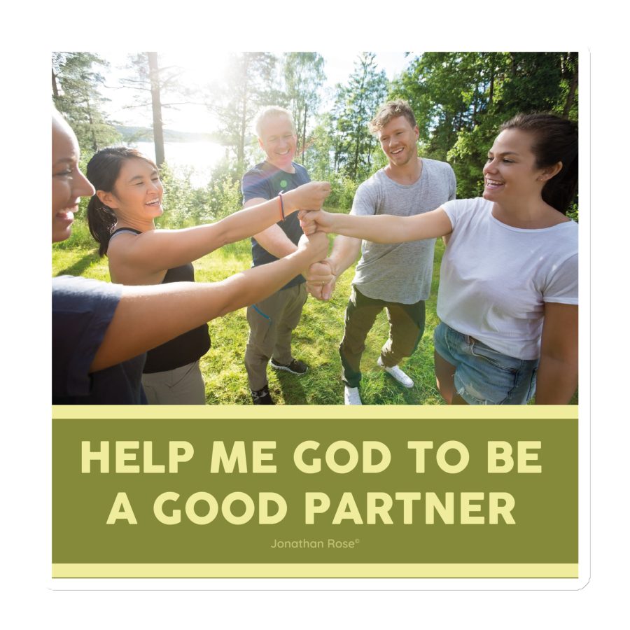 Help me God to be a good partner Magnet