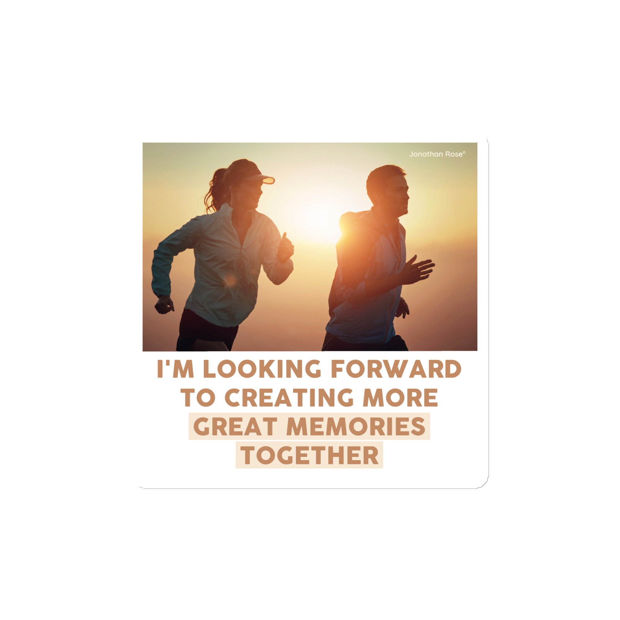 I'm looking forward to creating more great memories together Magnet - Image 2