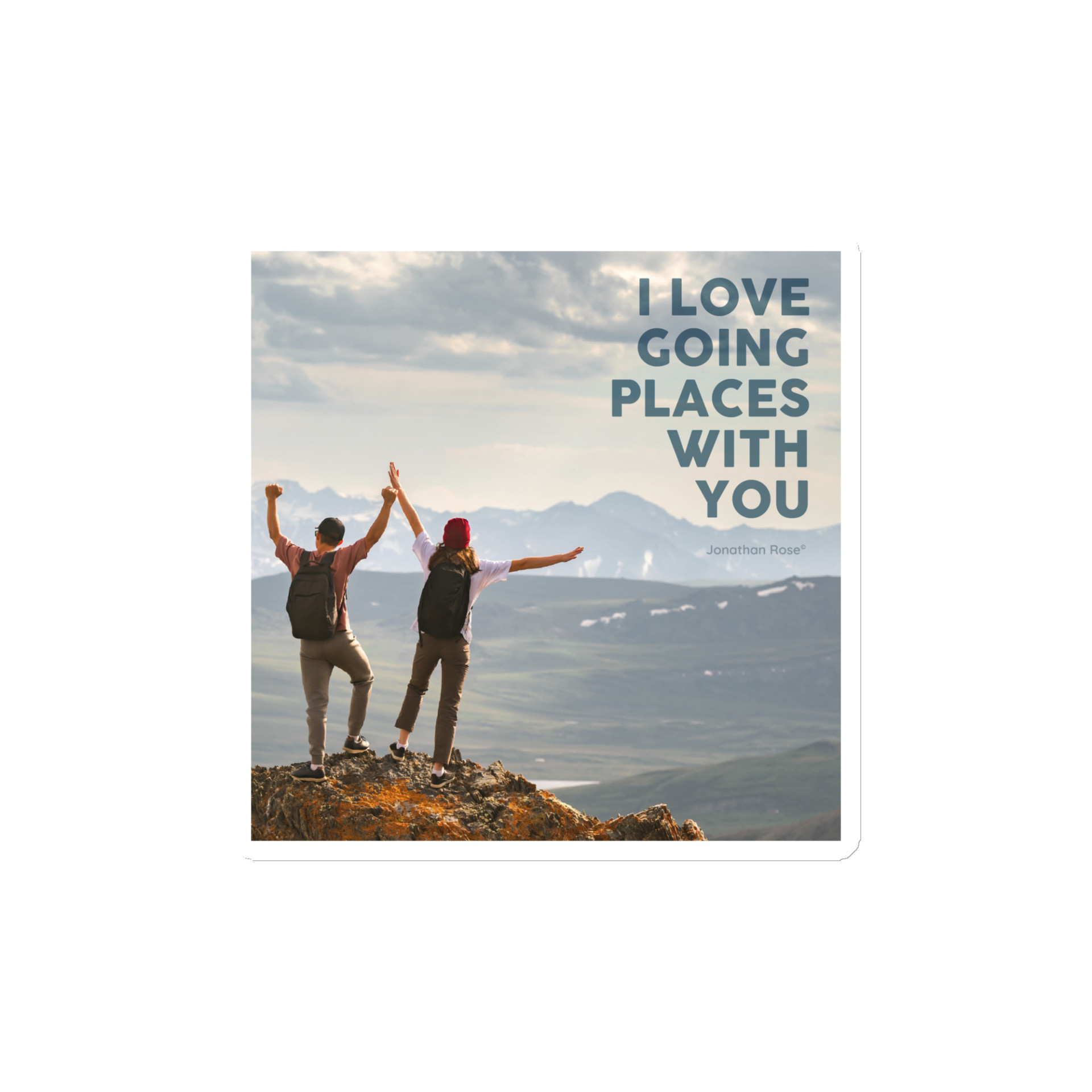 I love going places with you Magnet - Image 2
