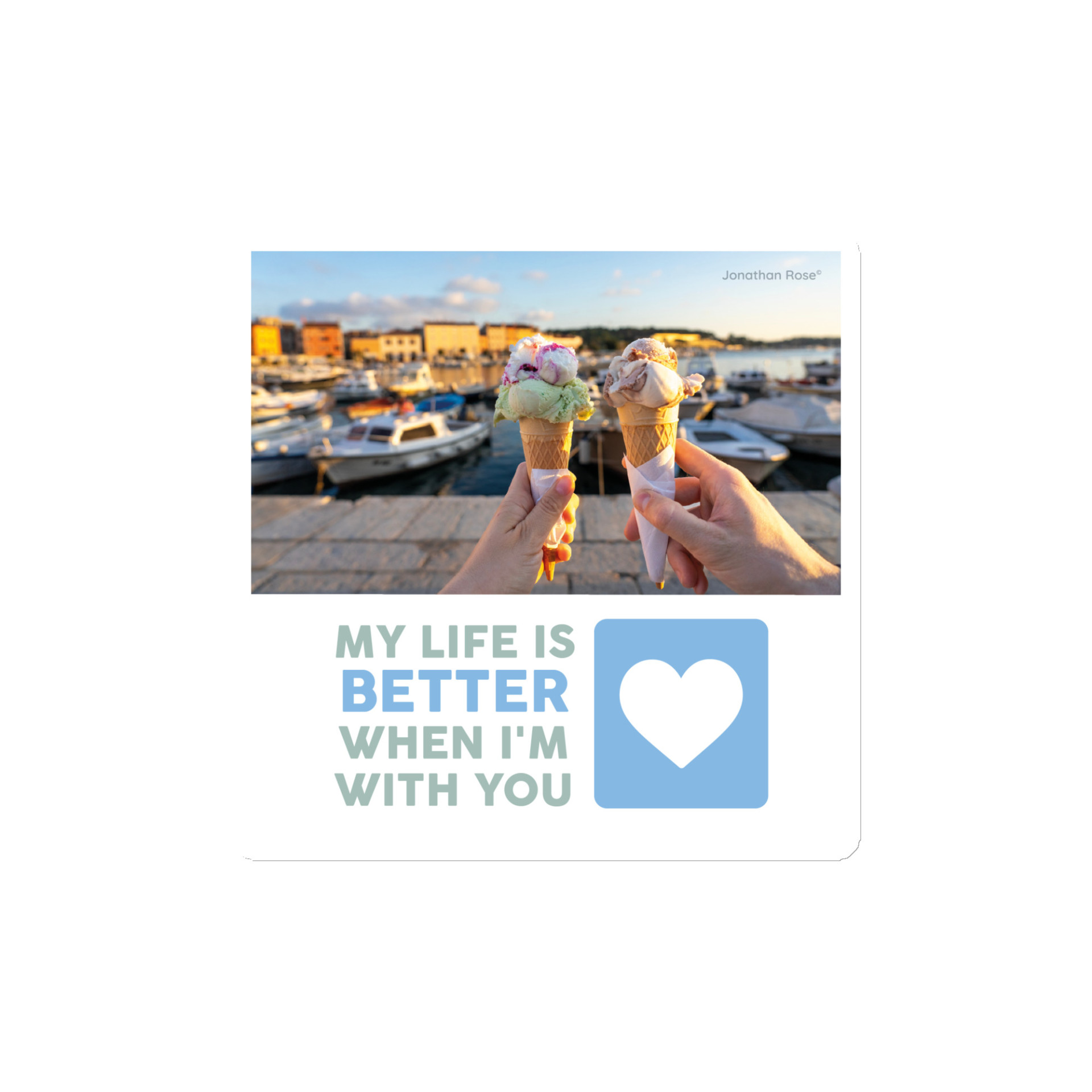 My life is better when I'm with you Magnet - Image 2