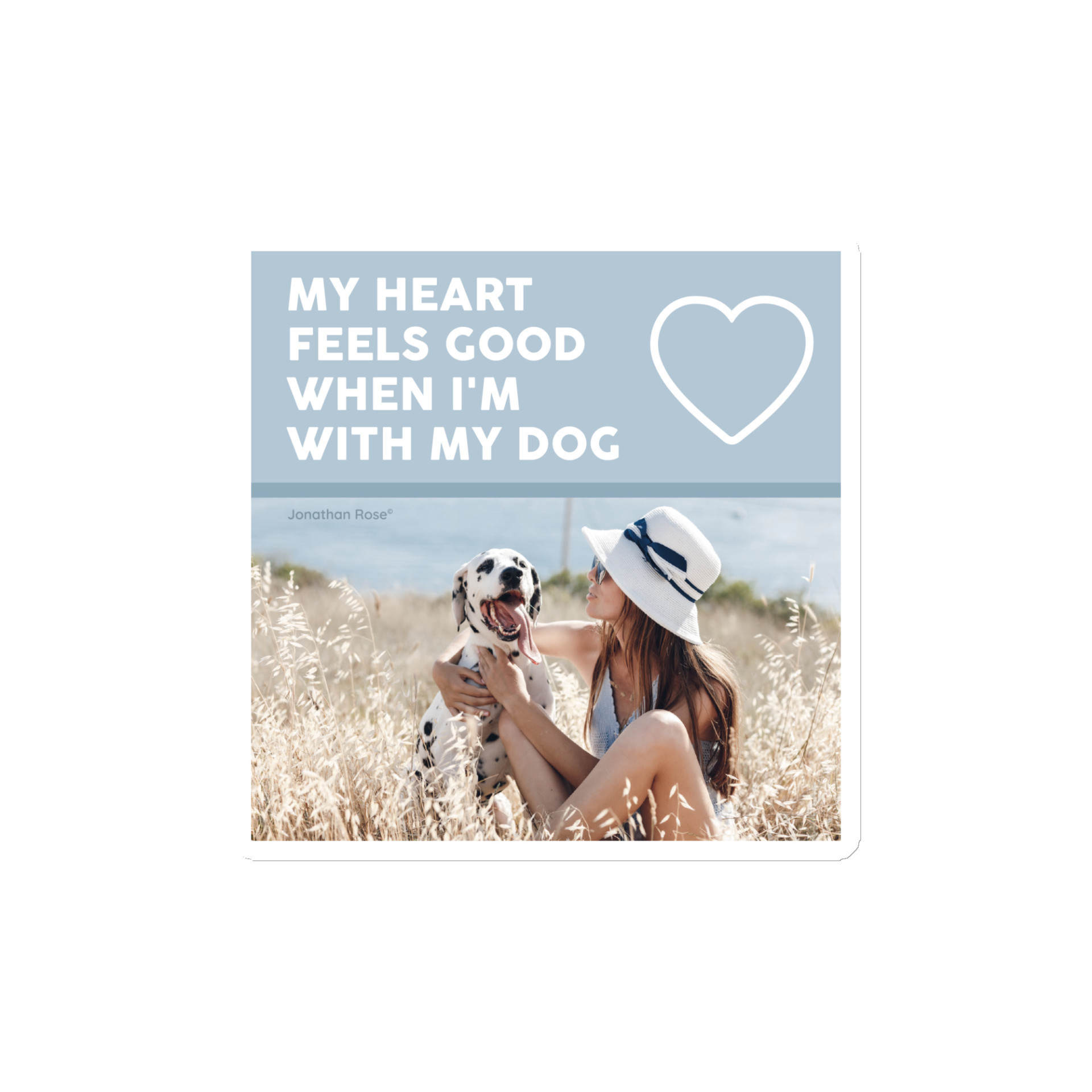 My heart feels good when I'm with my dog Magnet - Image 2