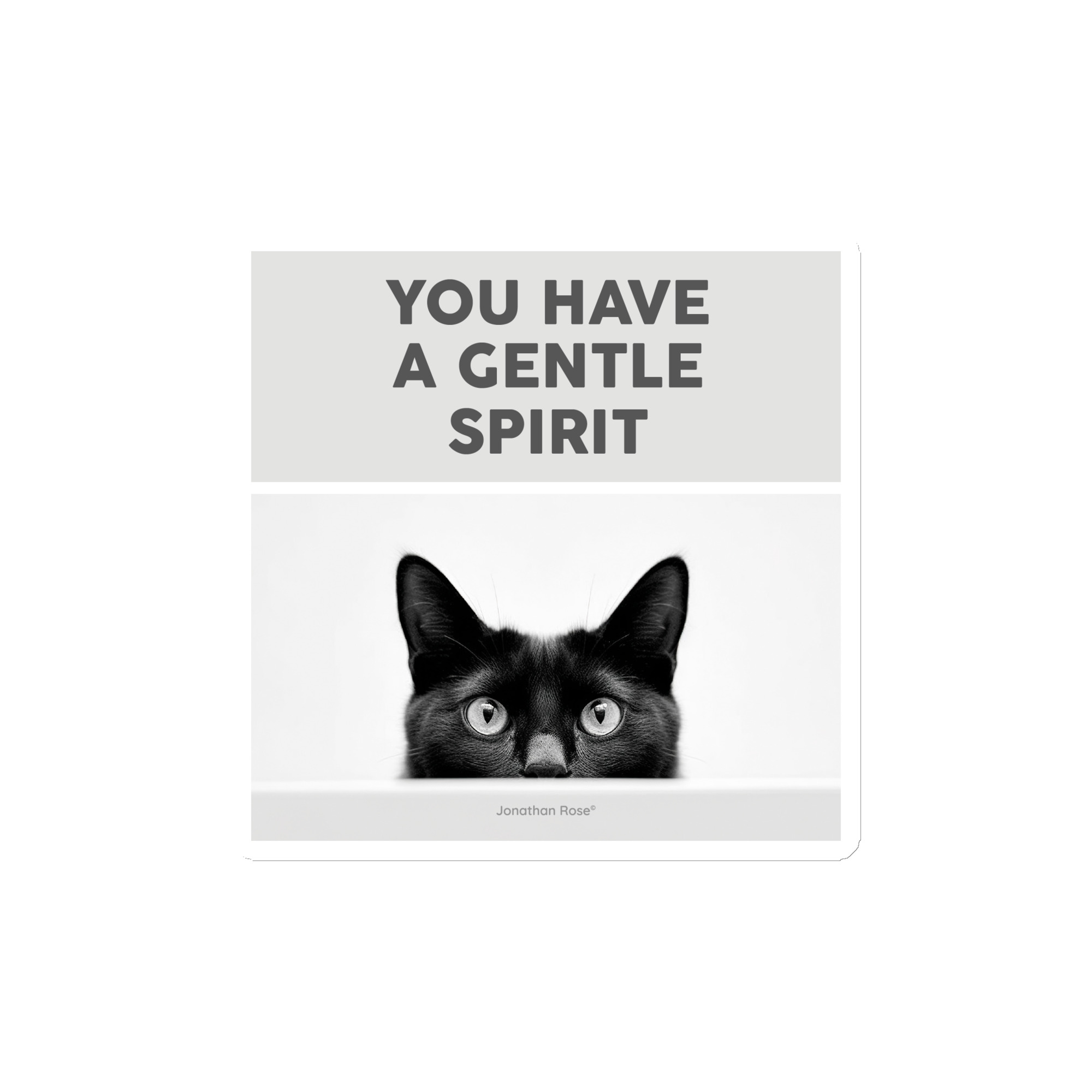 You have a gentle spirit - cat Magnet - Image 2