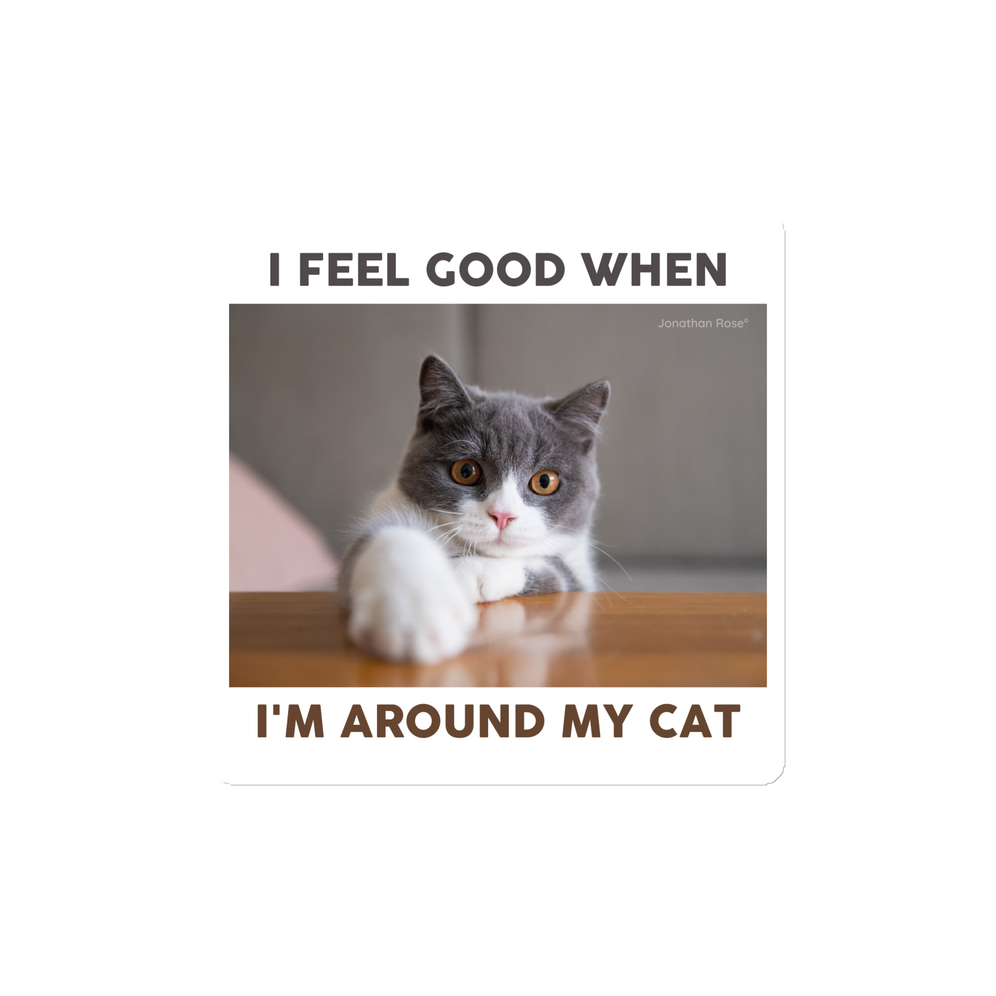 I feel good when Im around my cat Magnet - Image 2