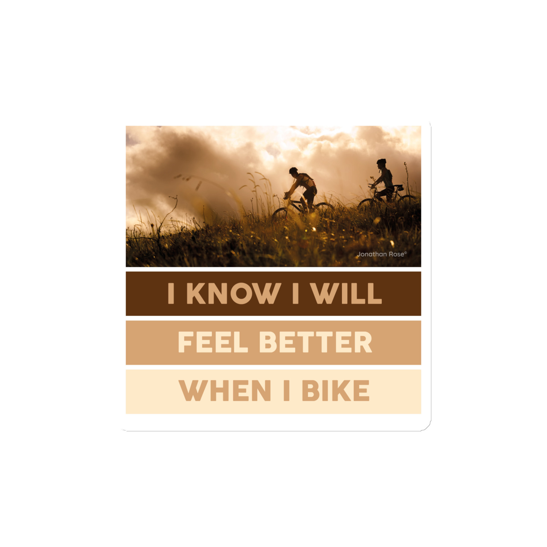 I know I will feel better when I bike Magnet - Image 2