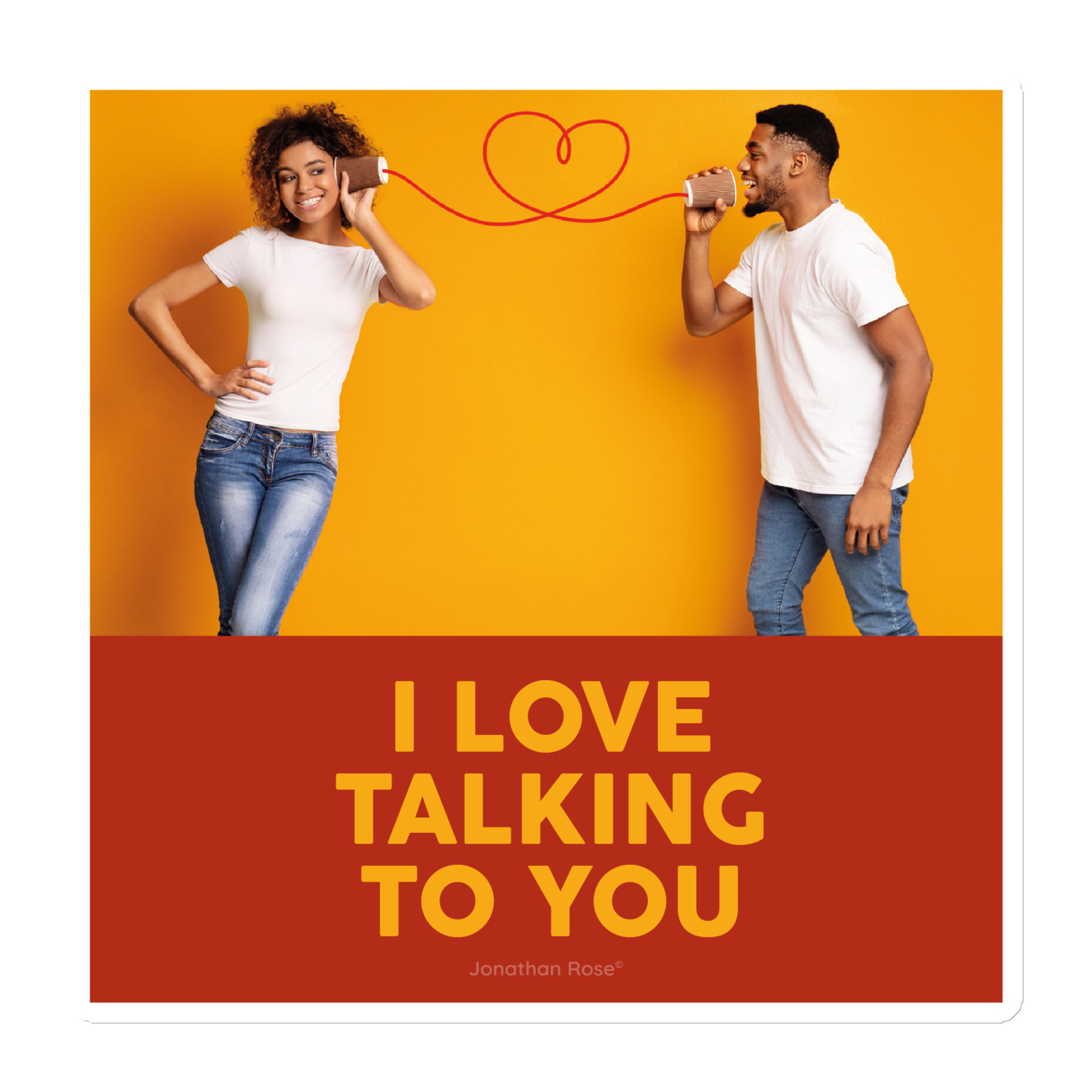I love taking to you Magnet