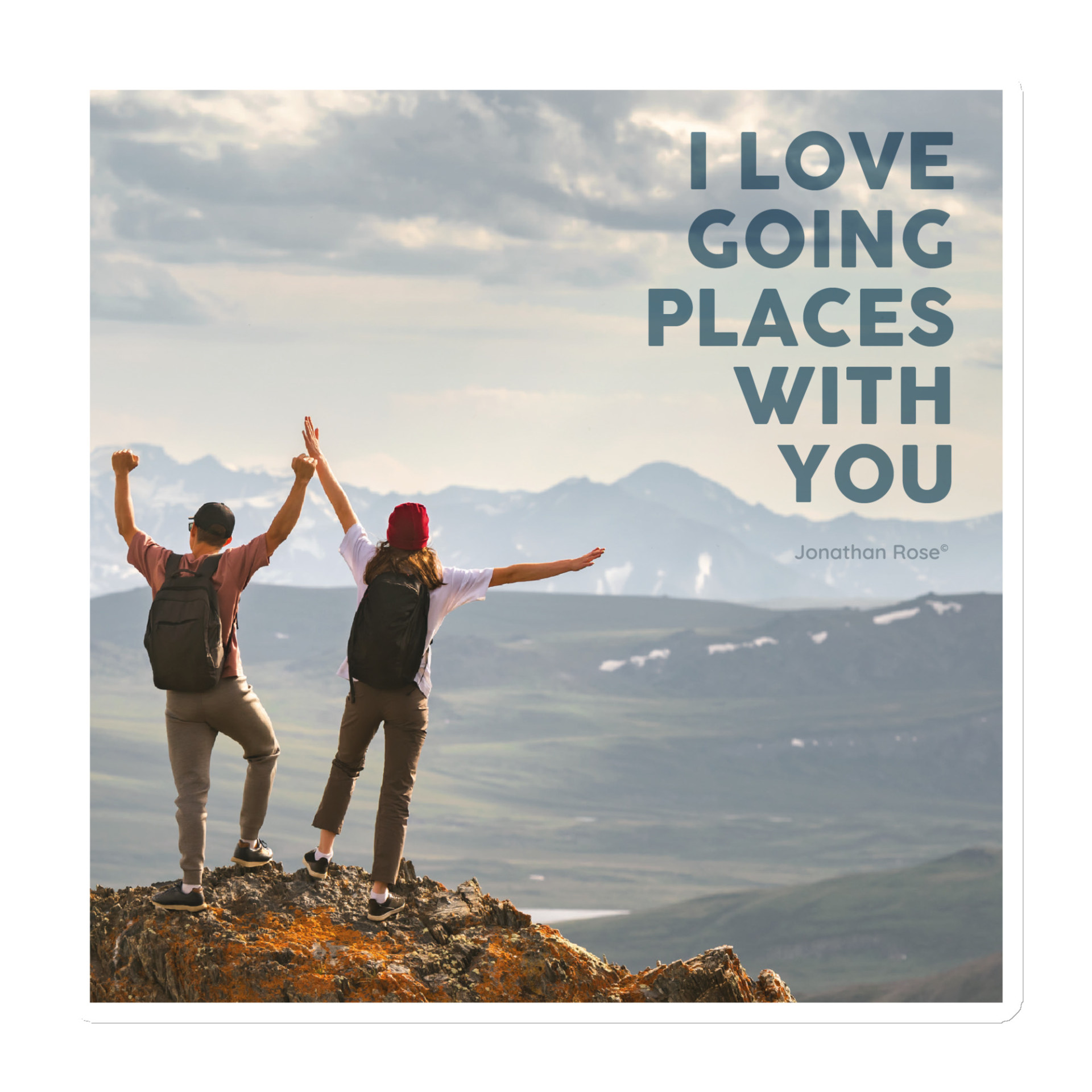 I love going places with you Magnet