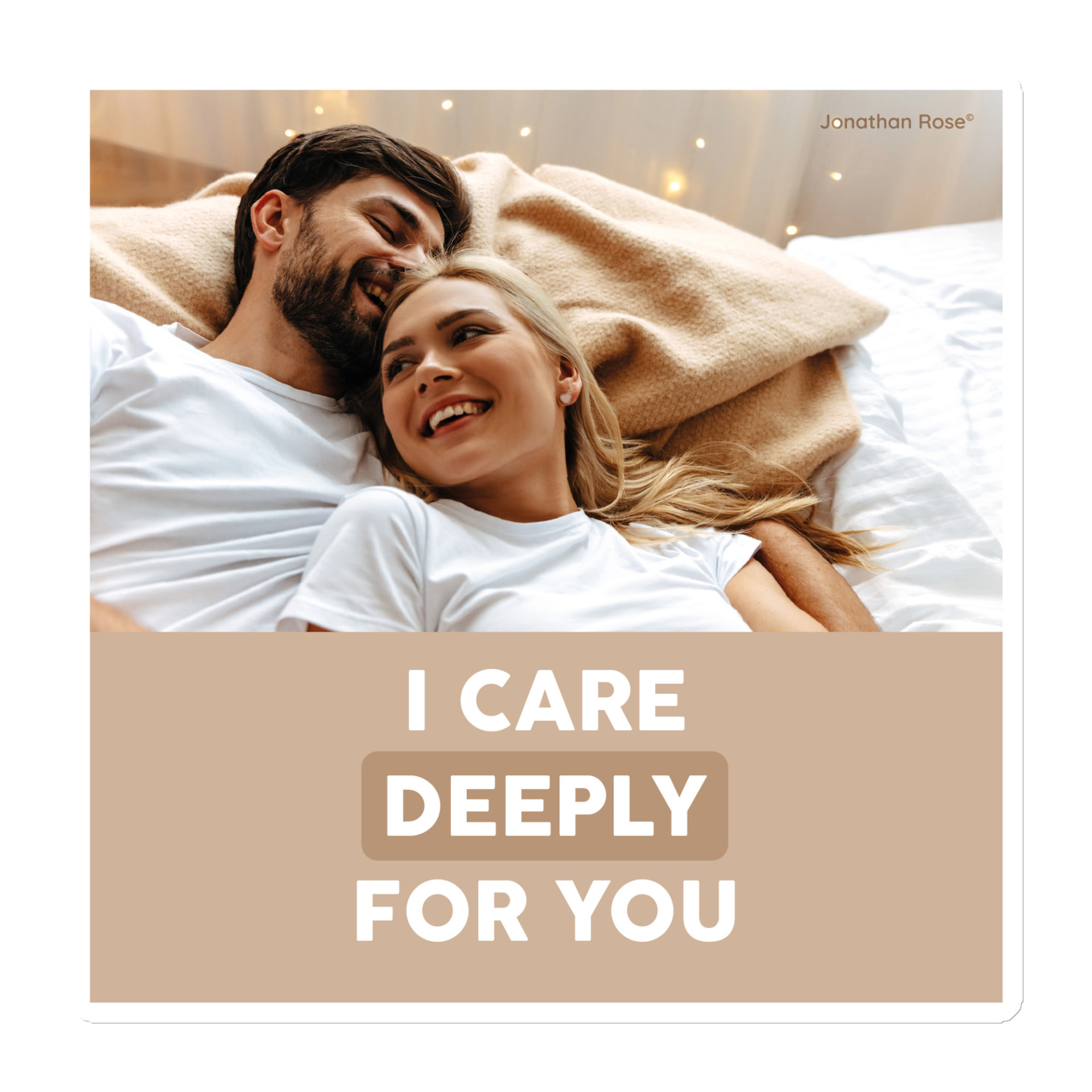 I care deeply for you Magnet