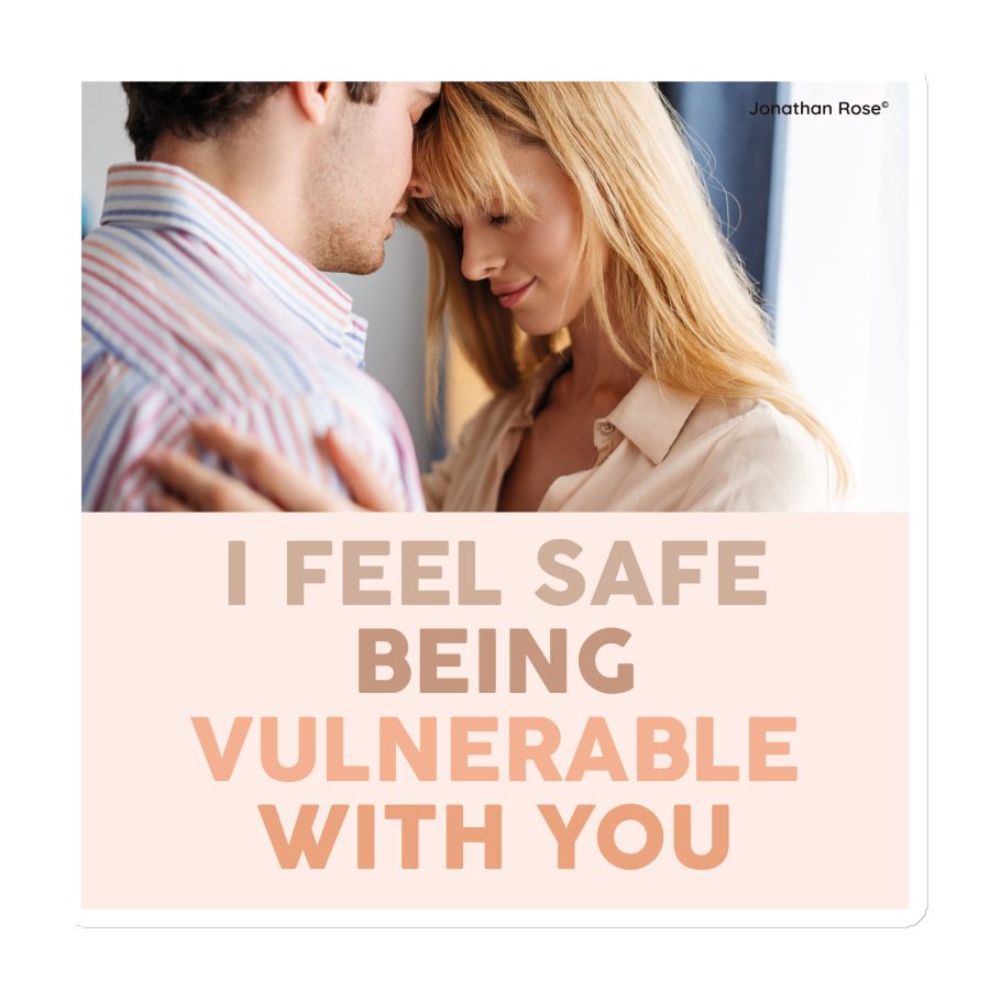 I feel safe being vulnerable with you Magnet
