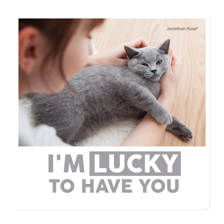 I'm lucky to have you - cat Magnet