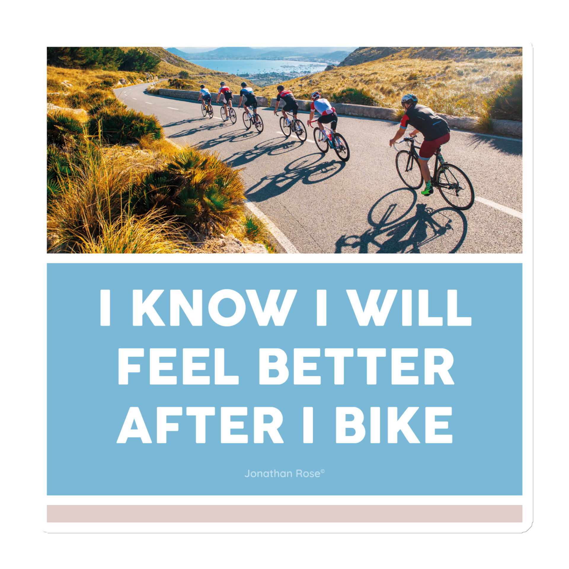 I know I will feel better after I bike Magnet