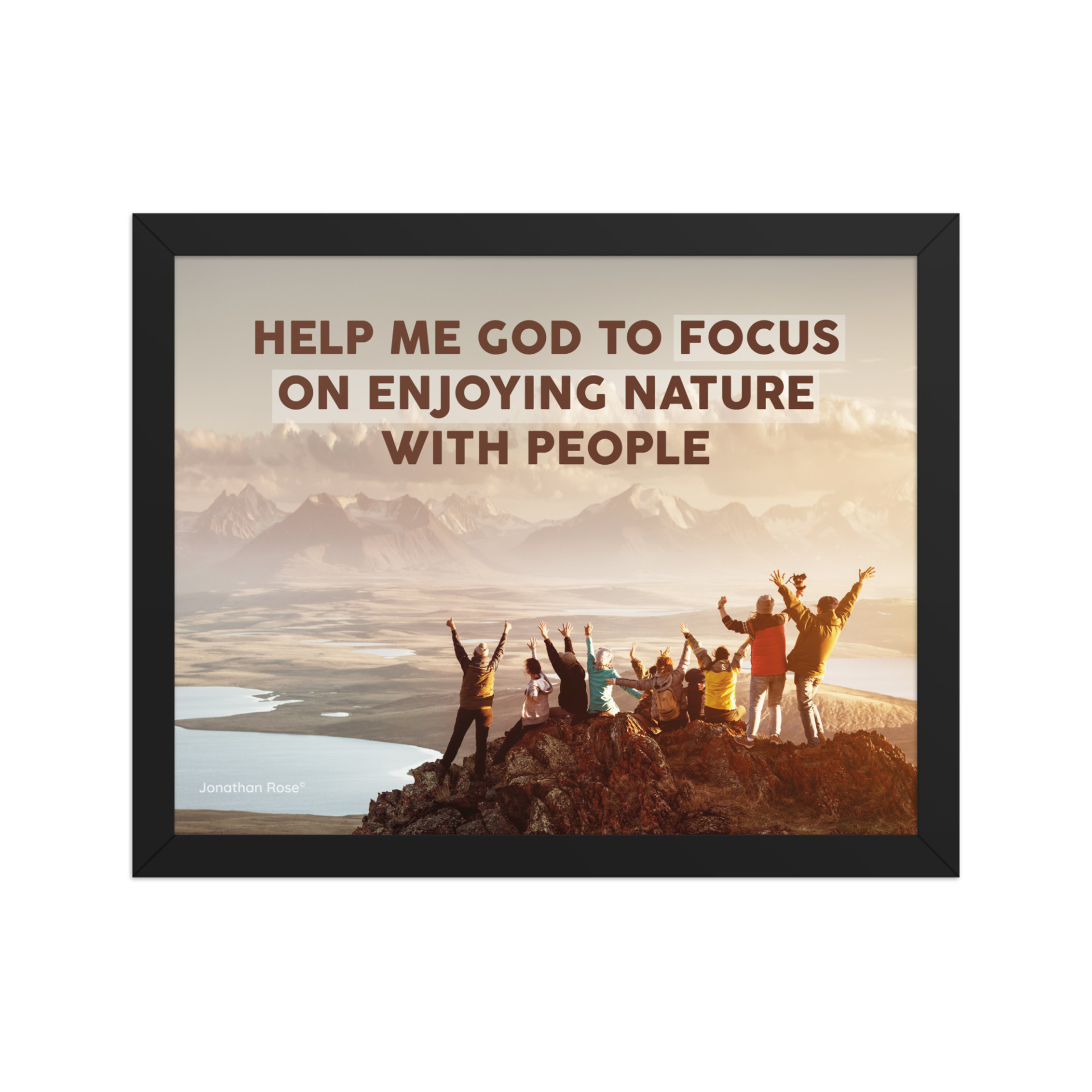 Help me God to focus on enjoying nature with people - Image 3