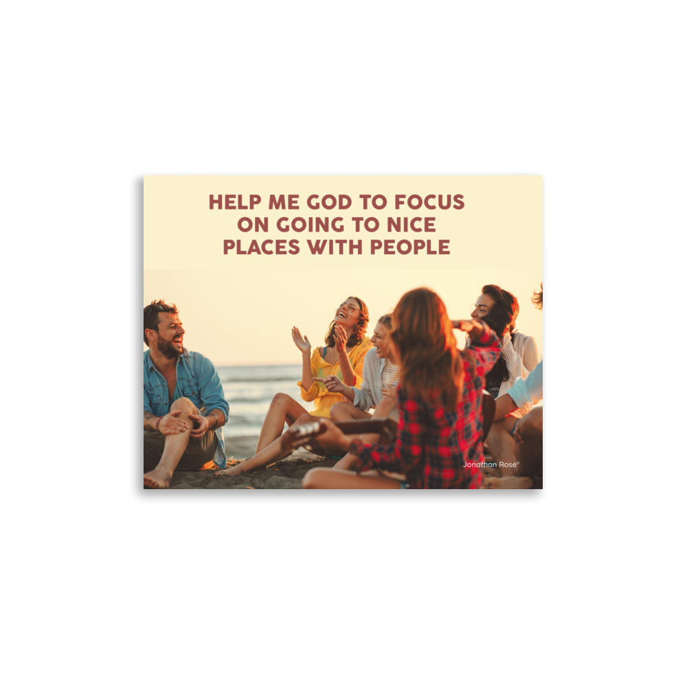 Help me God to focus on going to nice place with people - Image 2