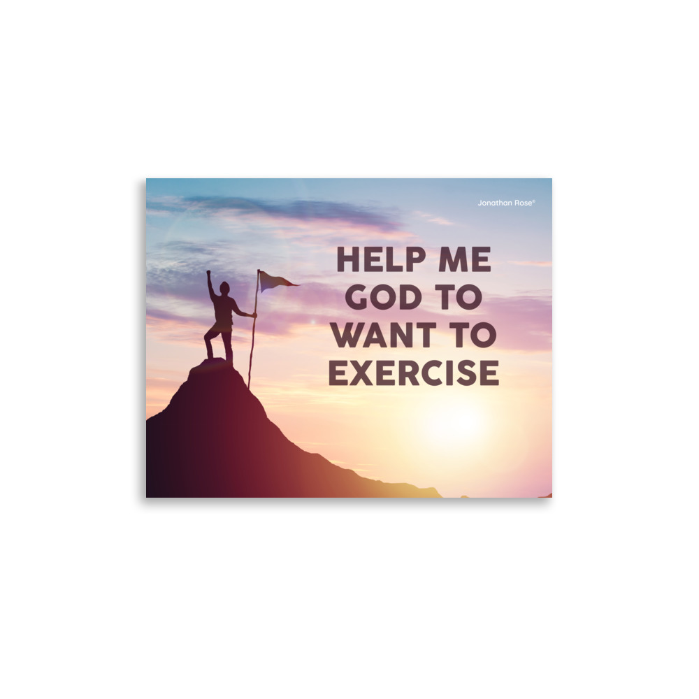 Help me God to want to exercise - Image 2