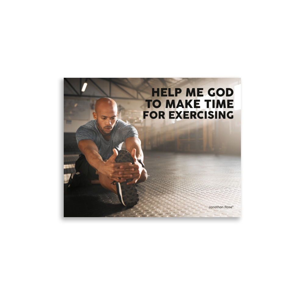 Help me God to make time for exercising - Image 2