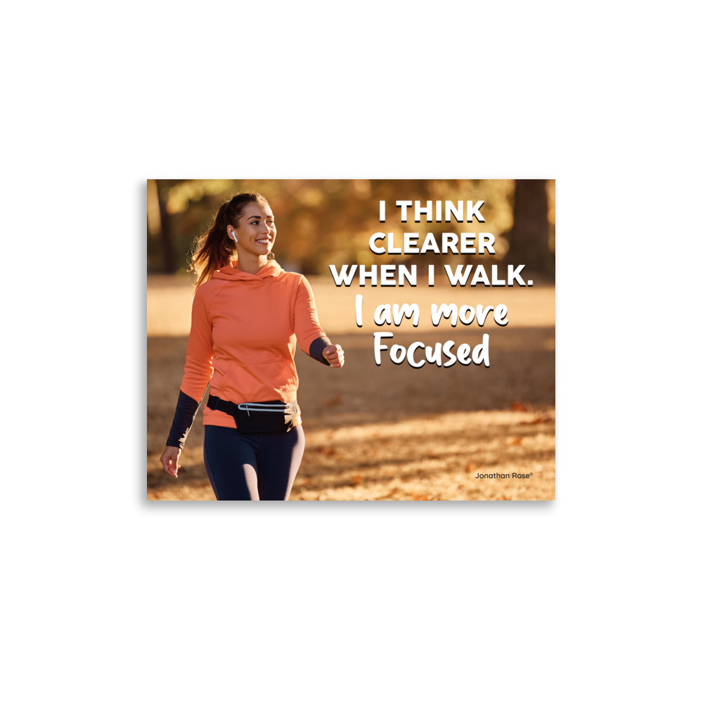 I think clearly when I walk, I am more focused - Image 2