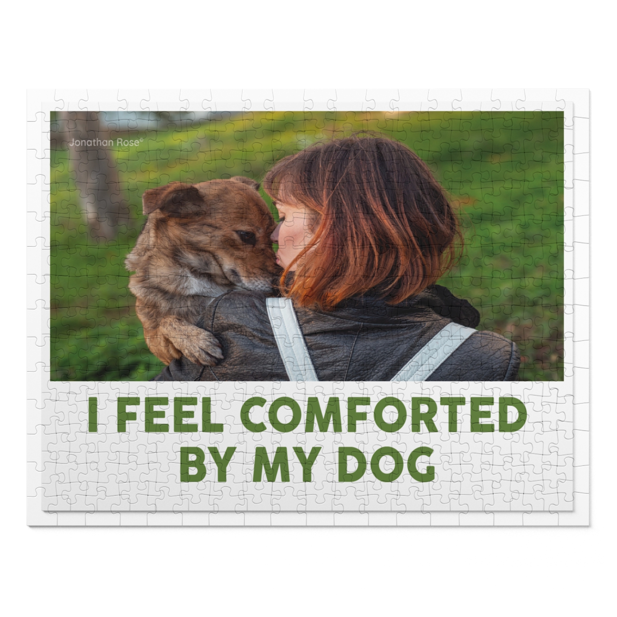 I feel comforted by my dog