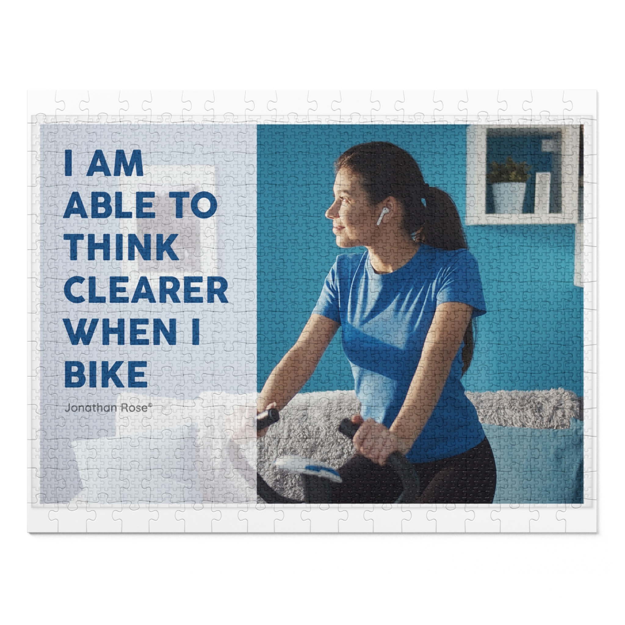 I am able to think clearer when I bike