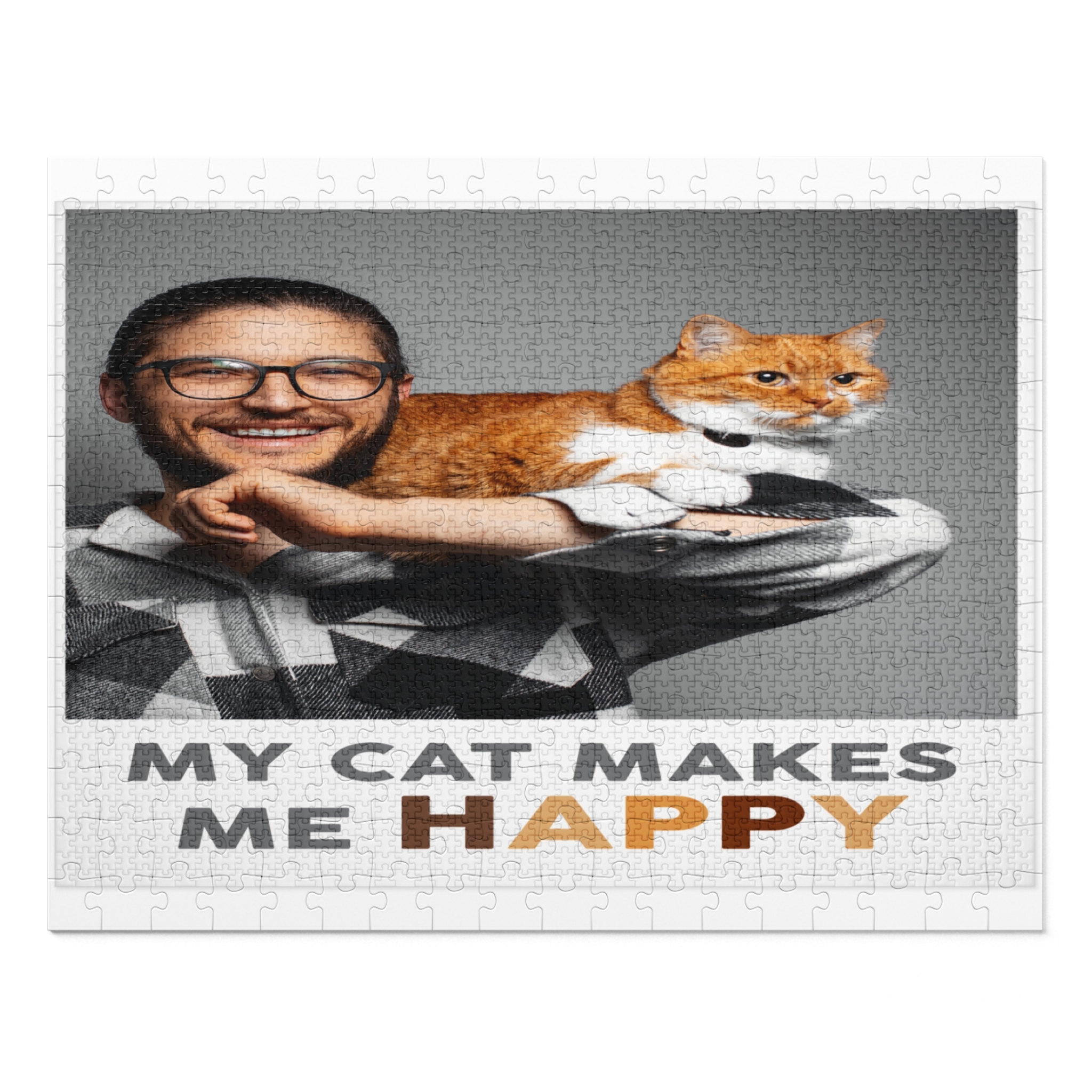 My cat makes me happy