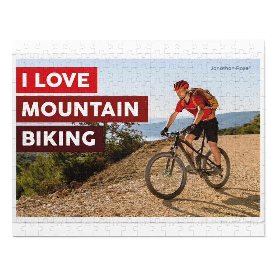 I love mountain biking