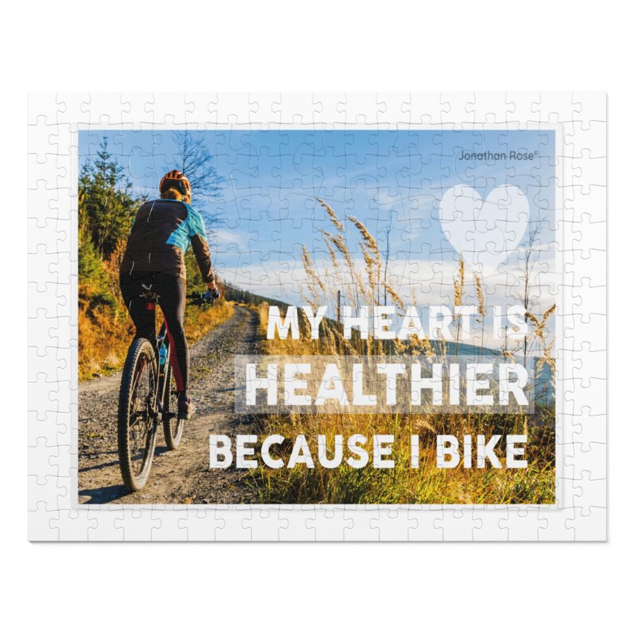 My heart is healthier because I bike