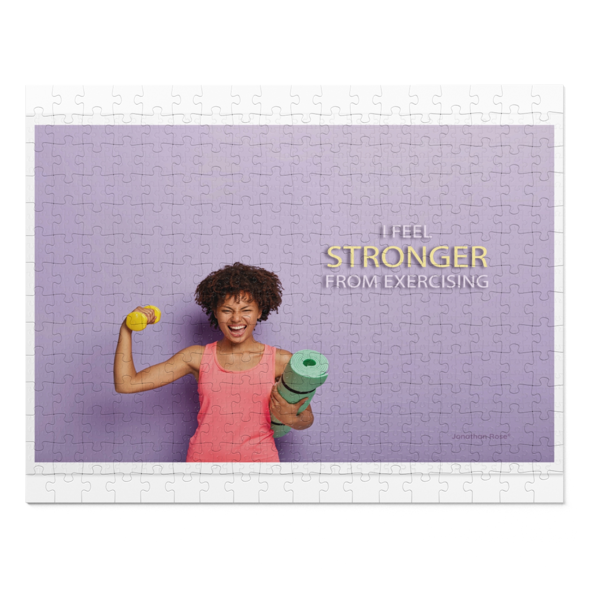 I feel stronger from exercising