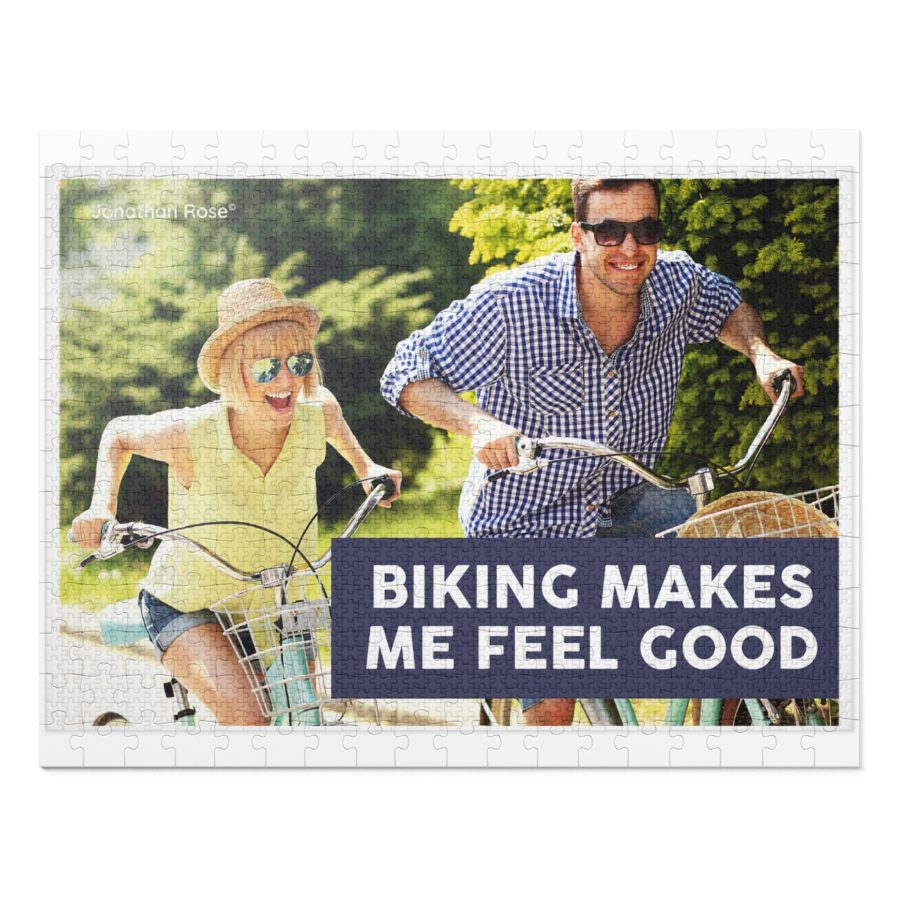 Biking makes me feel good