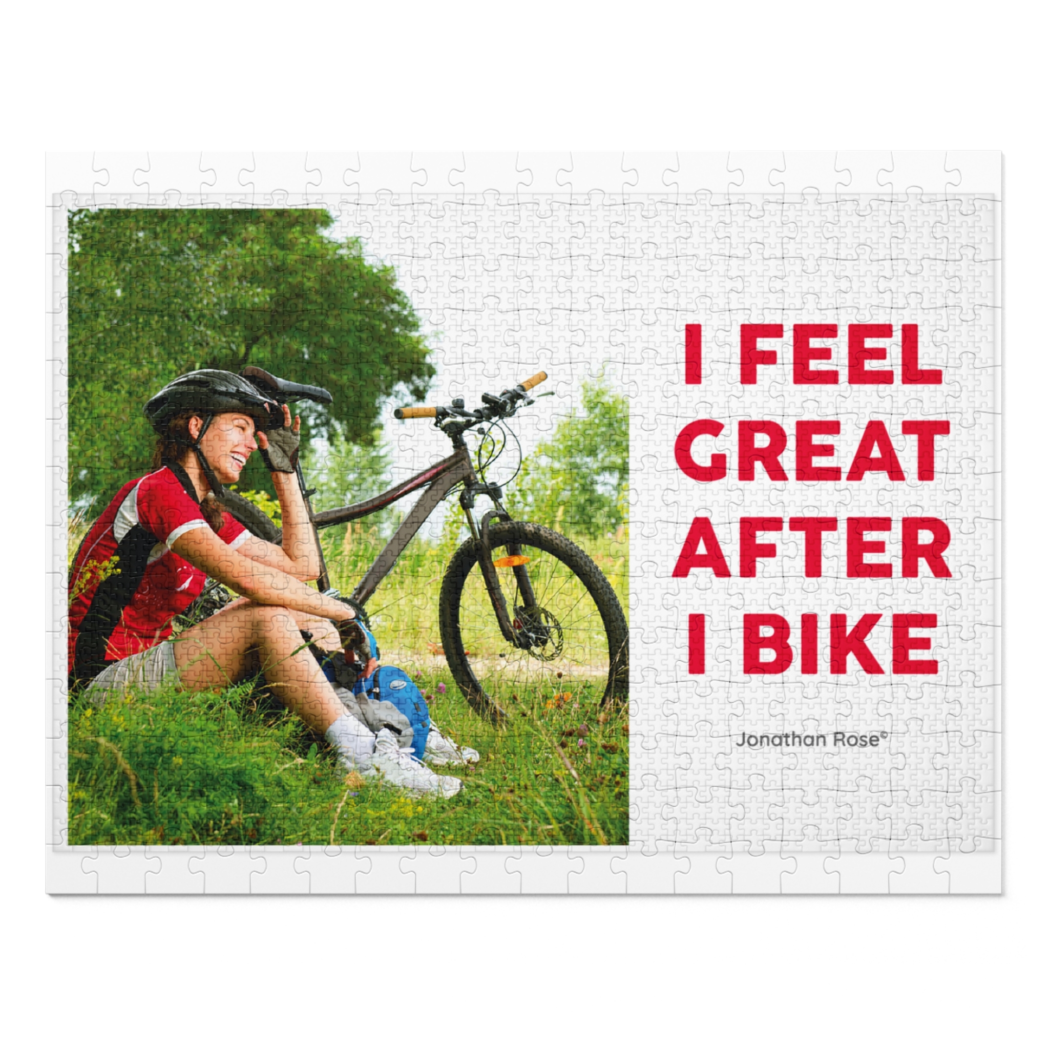 I feel great after I bike