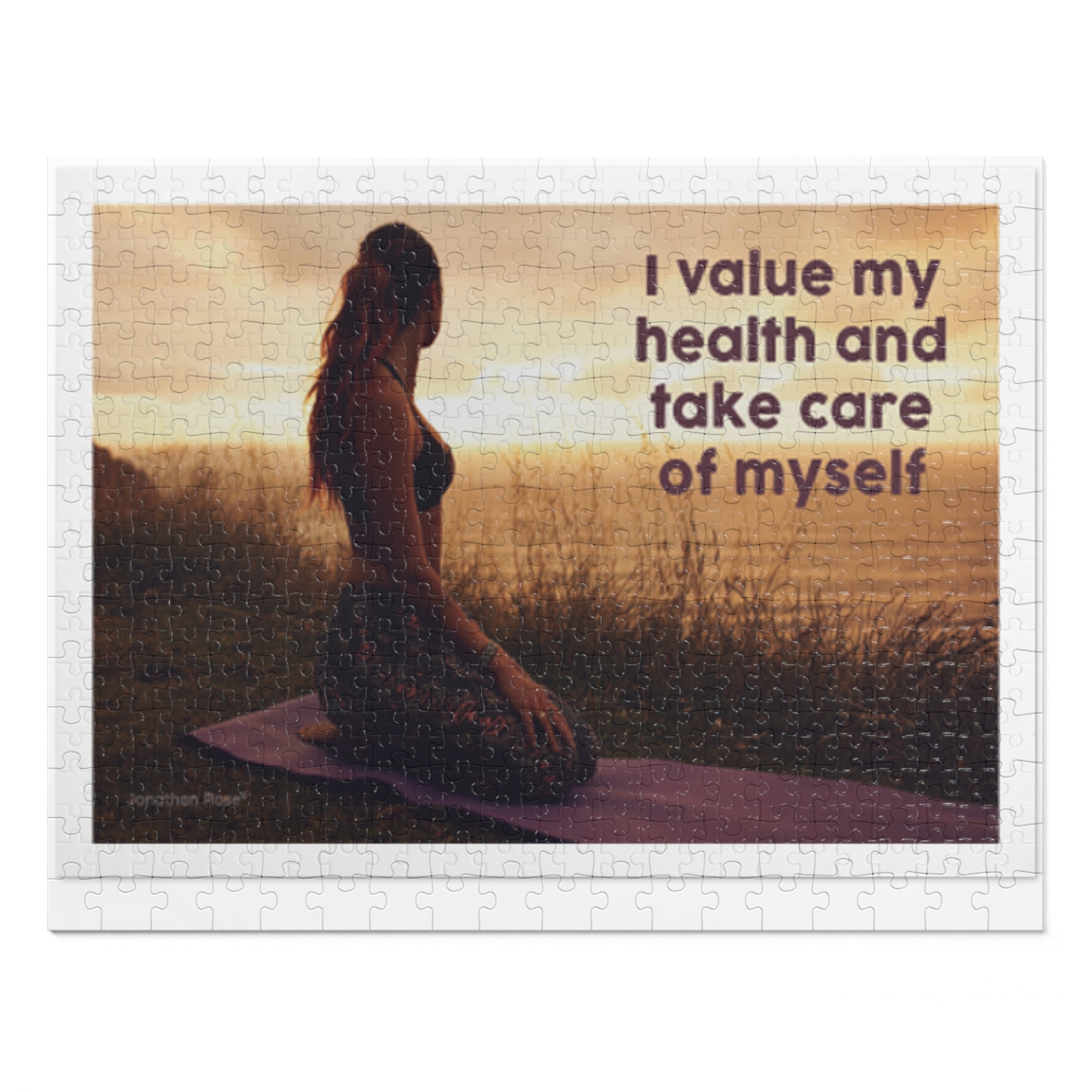 I value my health