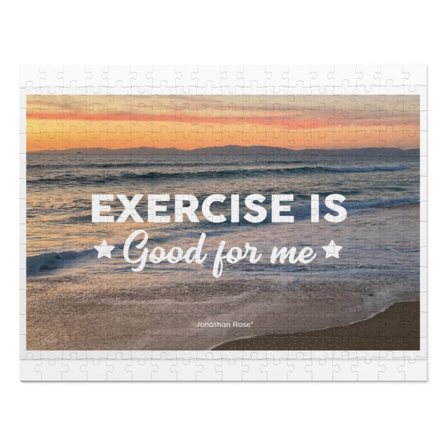 Exercising is good for me