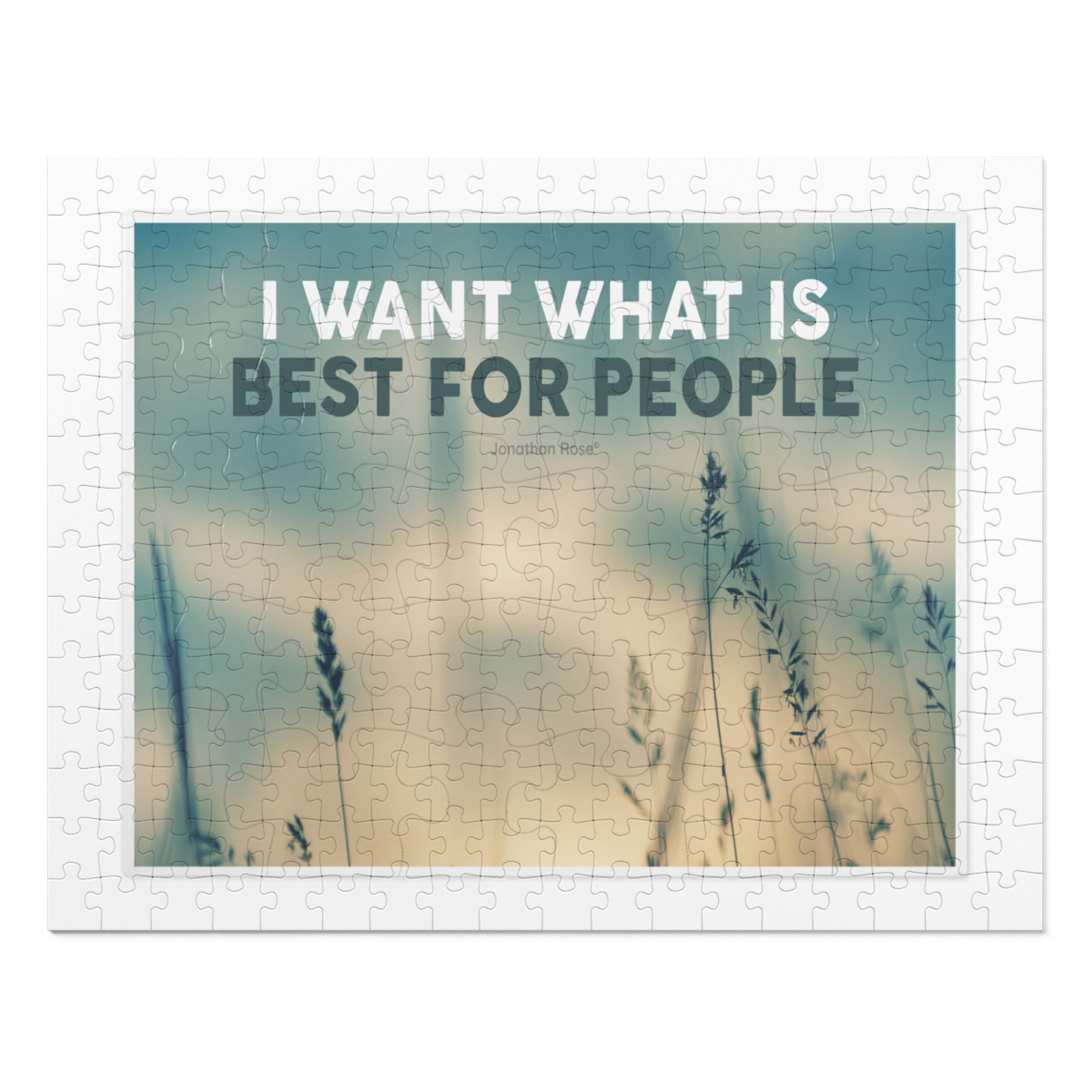 I want what is best for people
