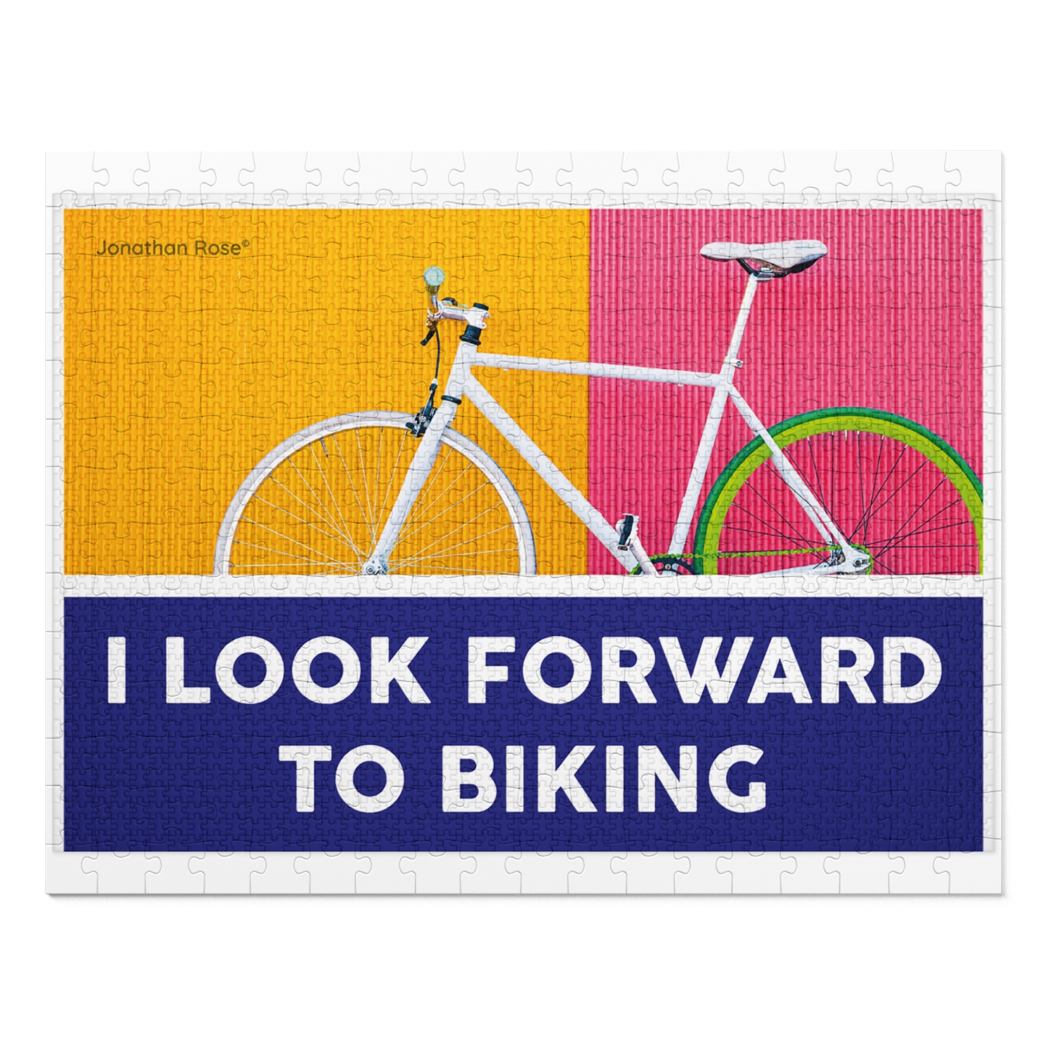 I look forward to biking