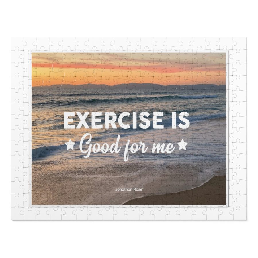 Exercise is good for me