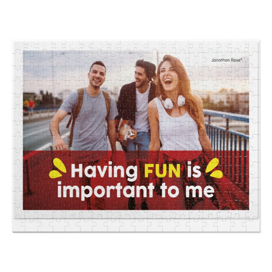 Having fun is important to me