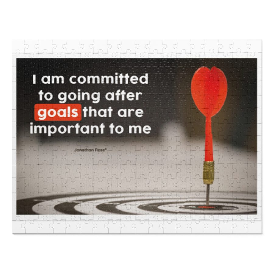I am committed to going after goals