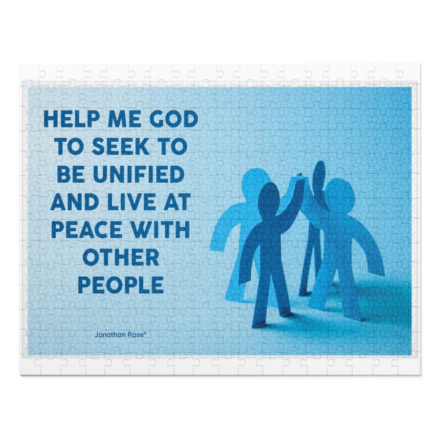 Help me god to seek to be unified