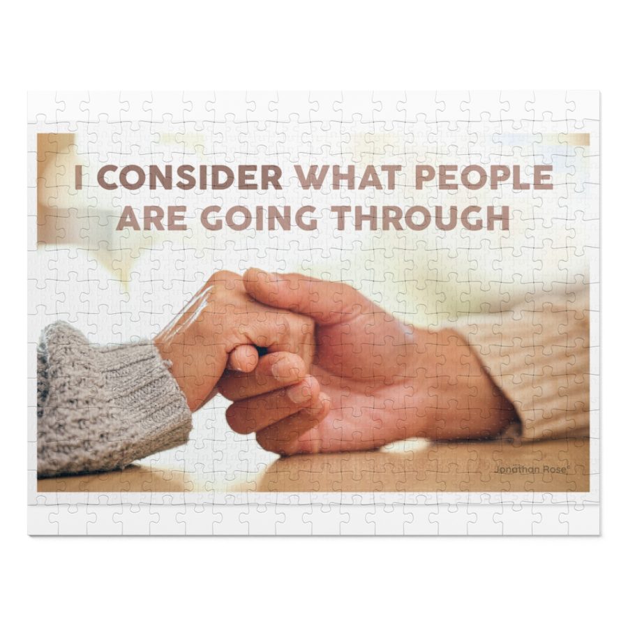 Consider what people are going through