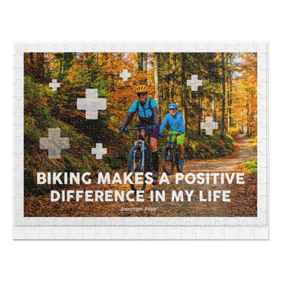 Biking makes a positive difference in my life
