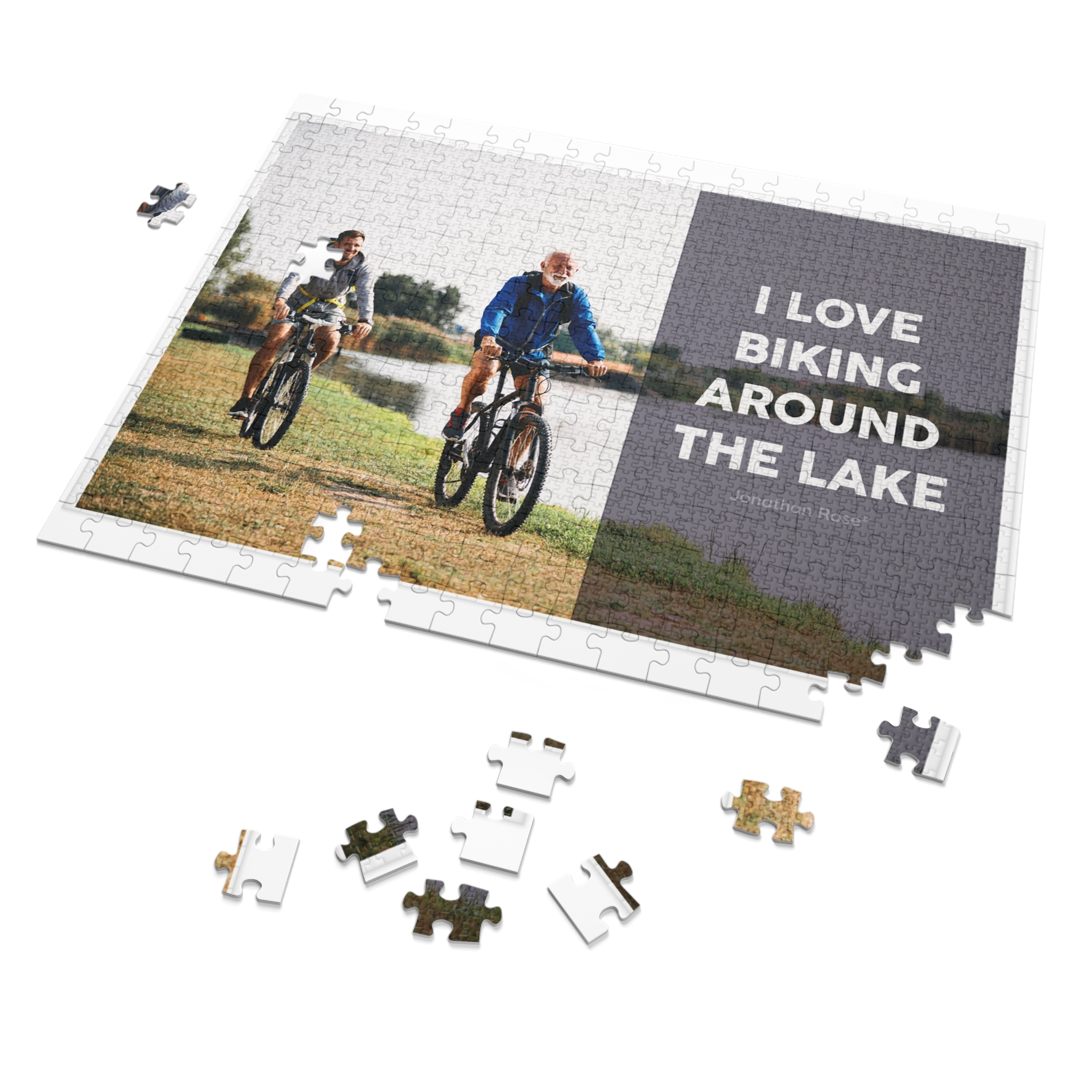 I love biking around the lake - Image 2
