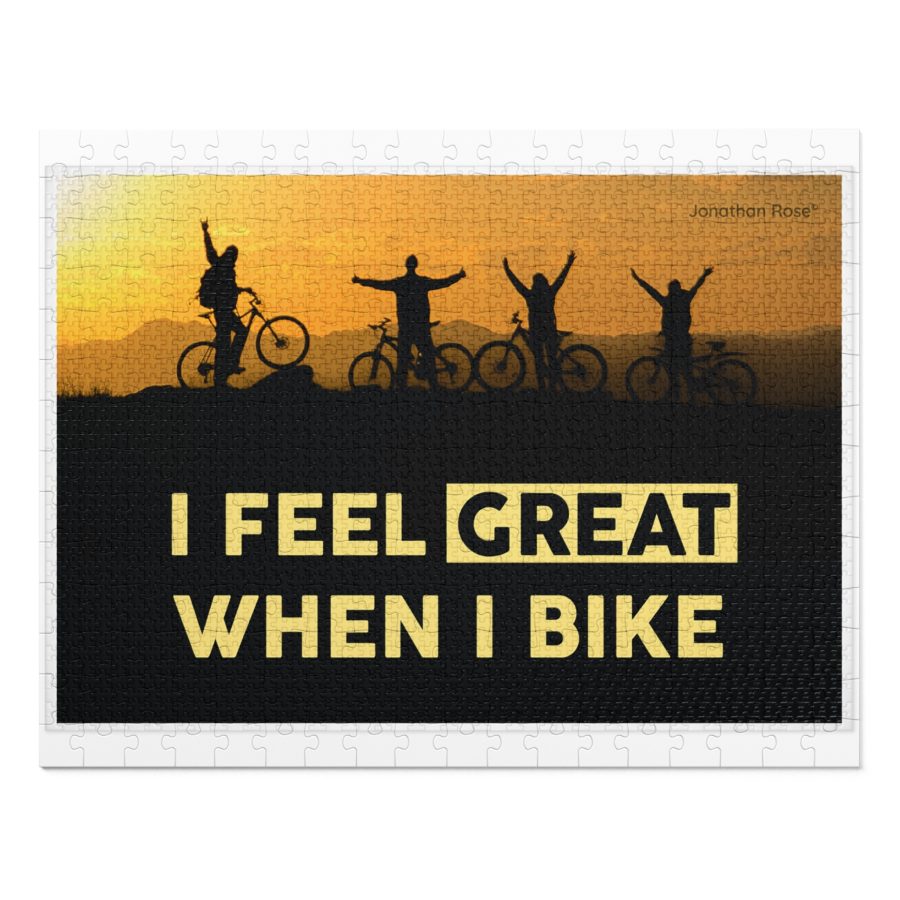 I feel great when I bike