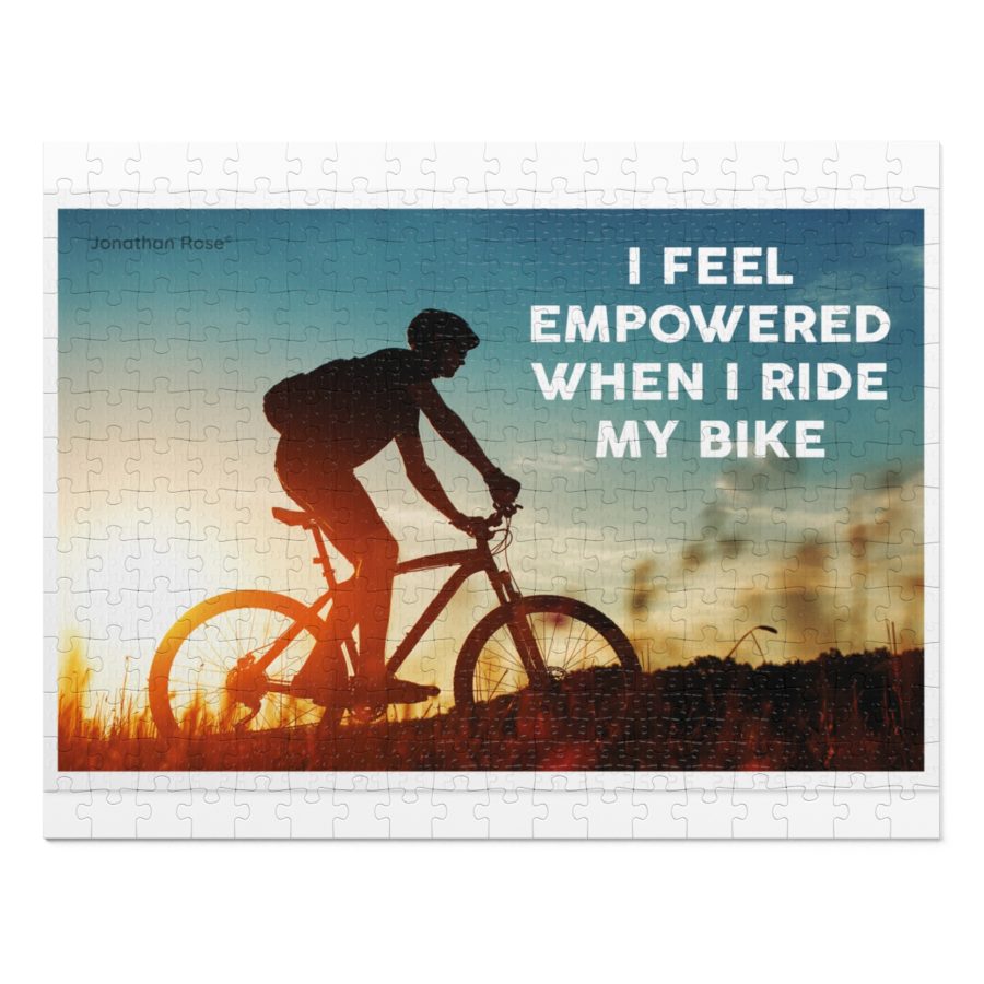 I feel empowered when I ride my bike