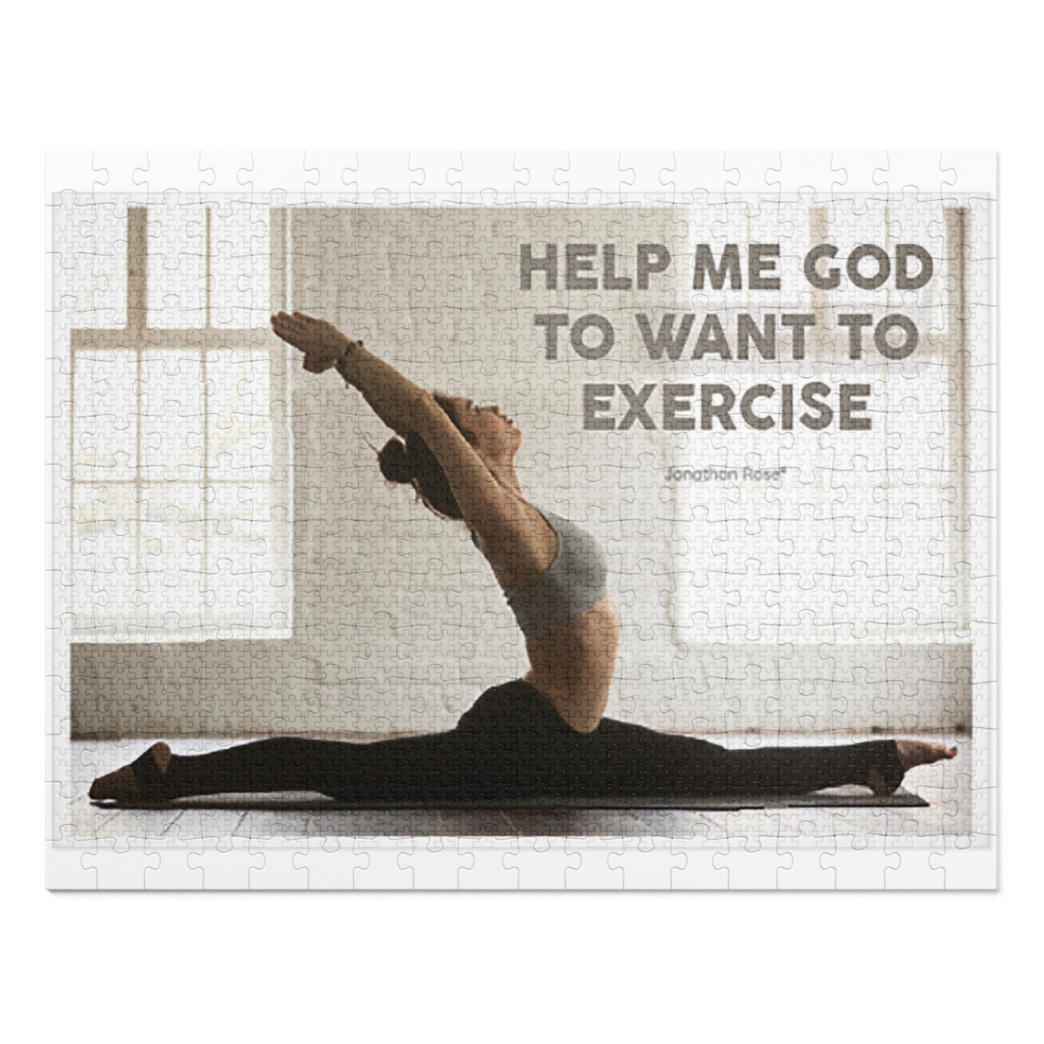 Help me god to want to exercise