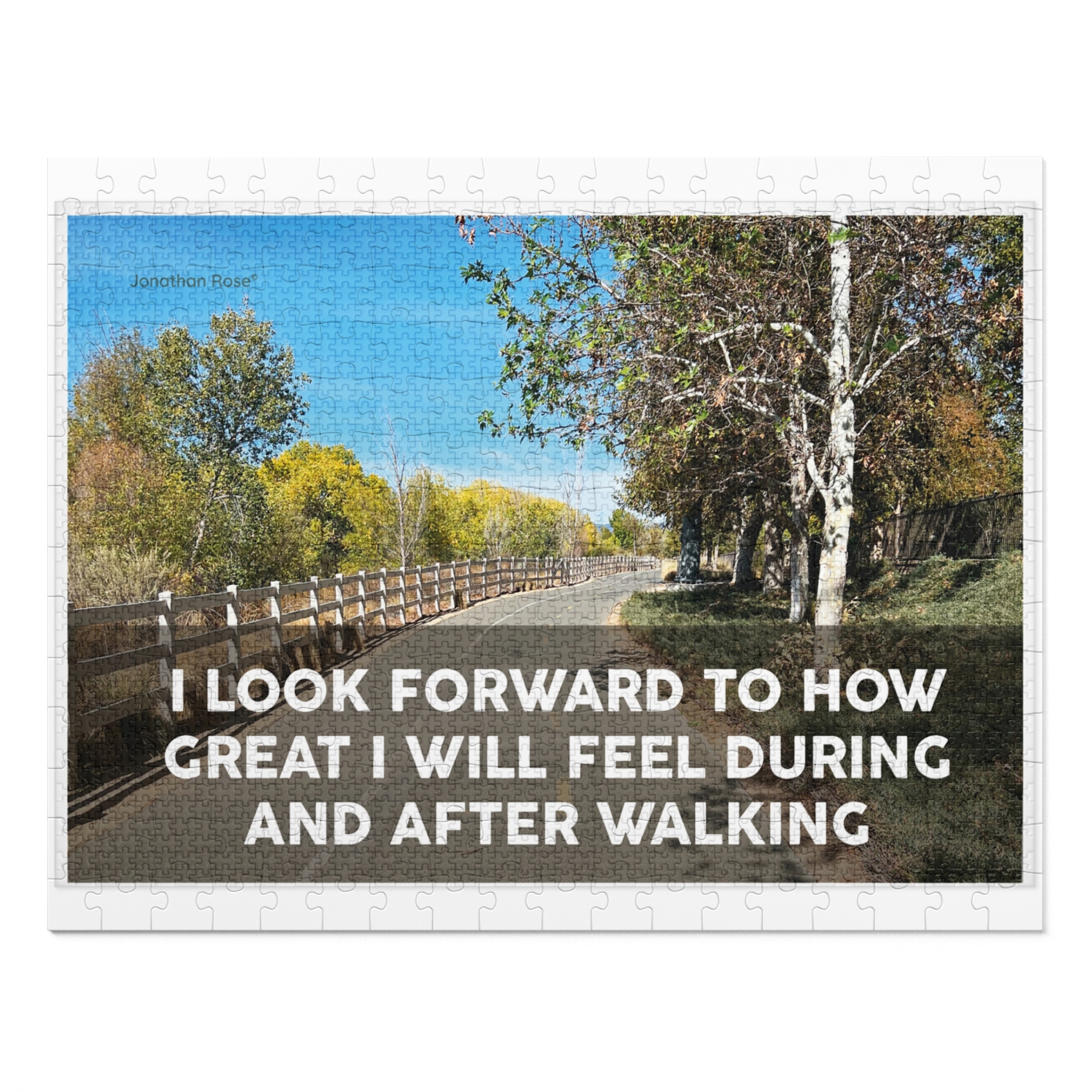 I look forward to how great I will feel during and after walking