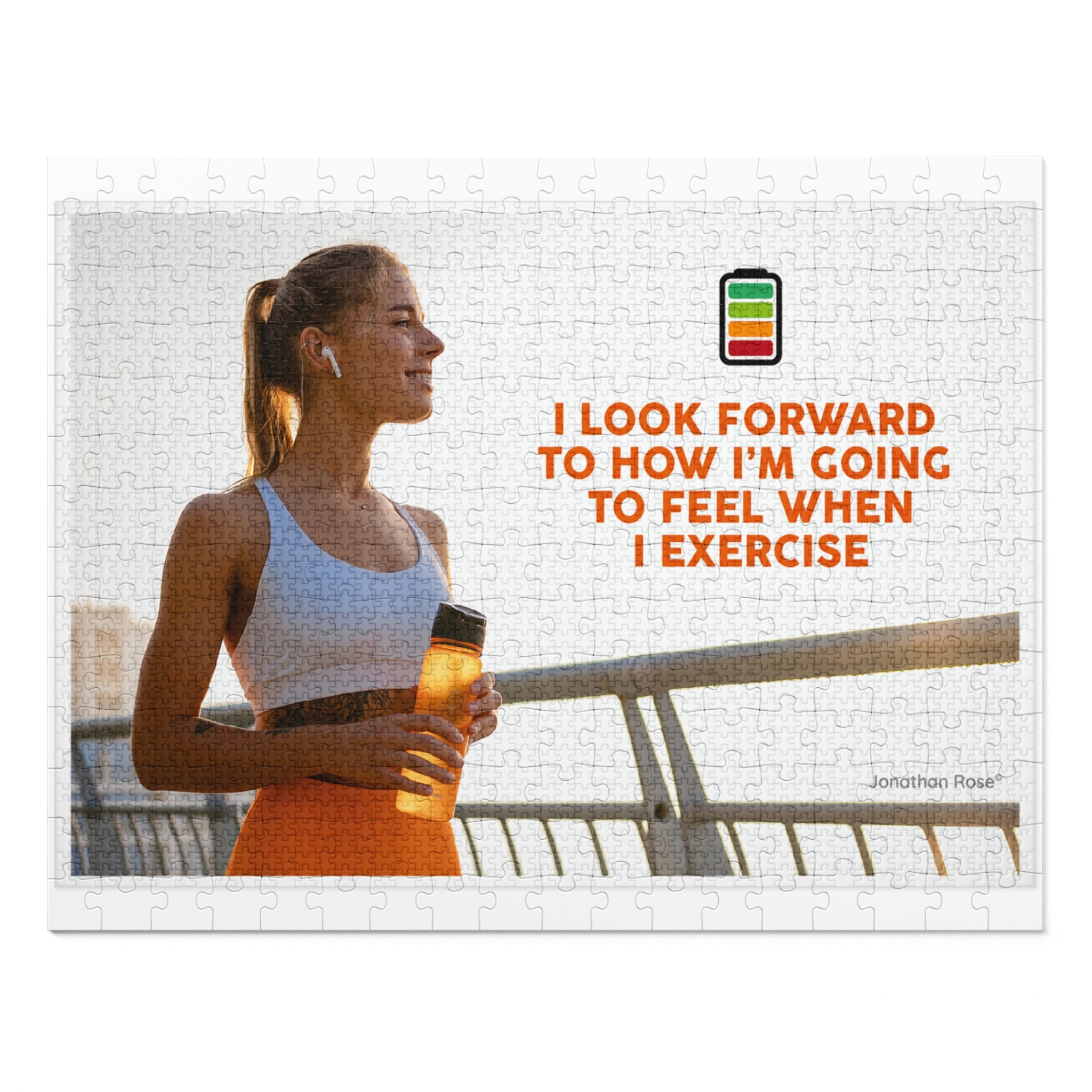 I look forward to how I'm going to feel when I exercise