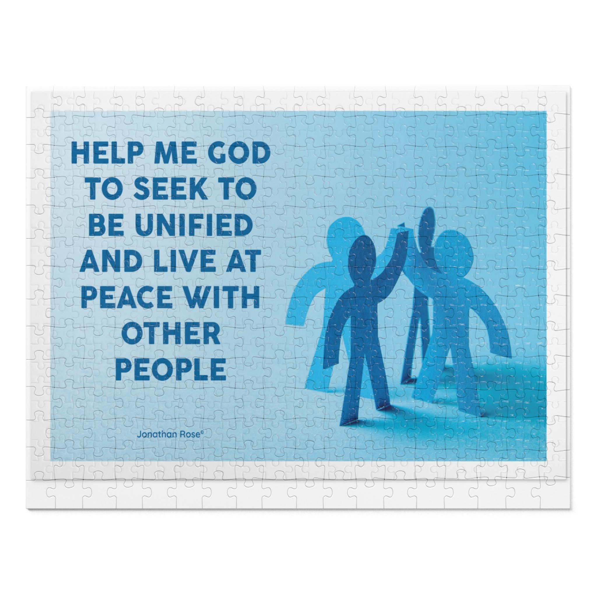 Be unified and live at peace